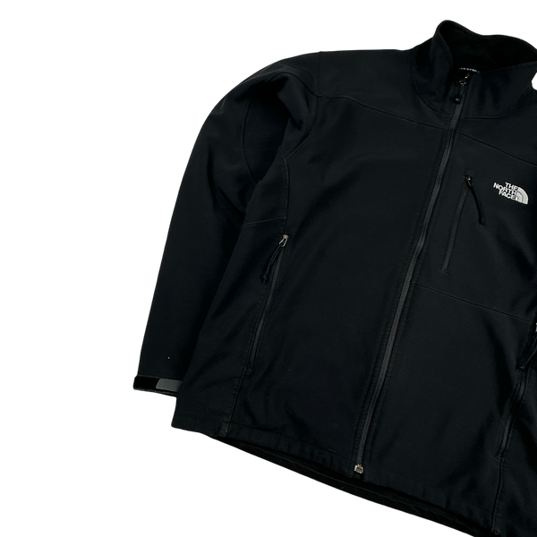 North Face Black Summit Series Soft Shell Jacket - Medium
