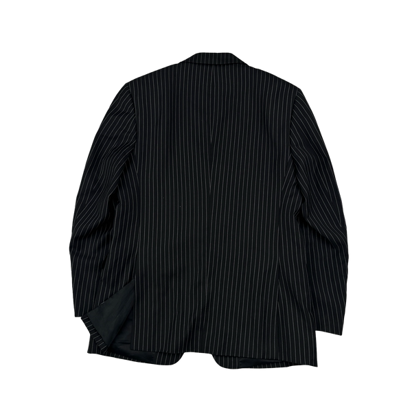 Prada Pinstripe Blazer Trousers Suit Set - Medium