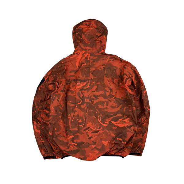 CP Company Red Re Print Camo Goggle Hooded Jacket - 3XL