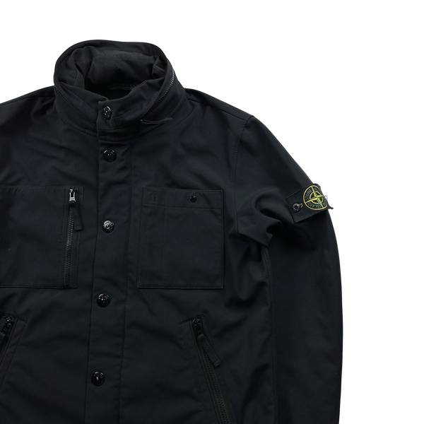 Stone Island Black 2011 Soft Shell R Jacket - Large