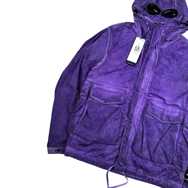 CP Company x Palace Purple Nylon La Mille Goggle Jacket - XS