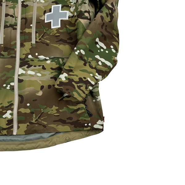 Supreme X North Face Camo Spellout Summit Series Waterproof Jacket - Medium