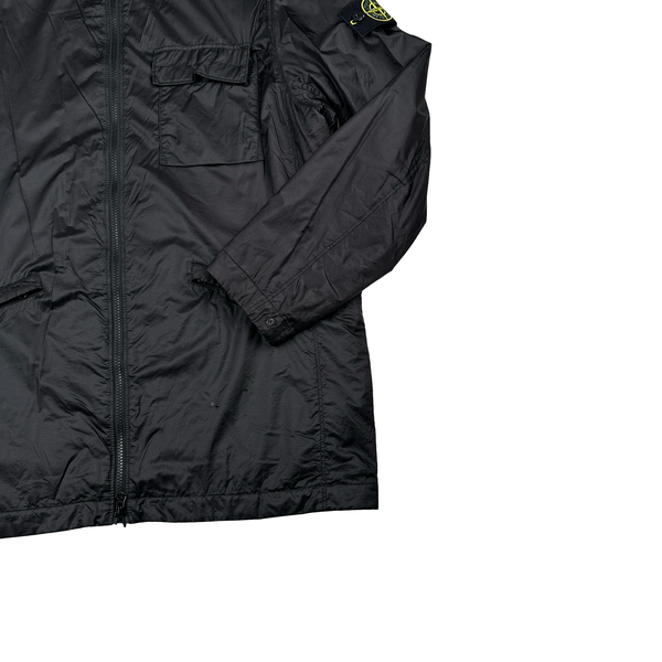 STONE  フロック ナイロン シャツ ジャケット XLサイズ STONE ISLAND フロック ナイロン シャツ ジャケット XLサイズ