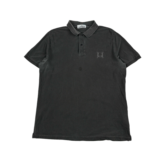 Stone Island 2016 Grey Slim Fit Polo Shirt - 3XL