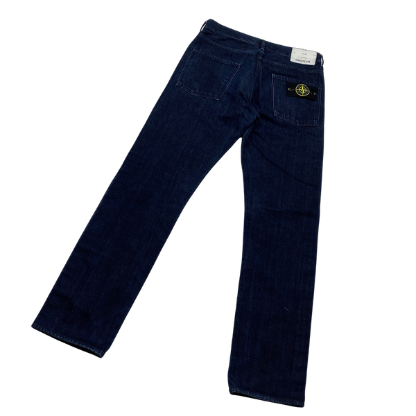 Stone Island 2010 Slim Fit Dark Wash Denim Jeans - 30"