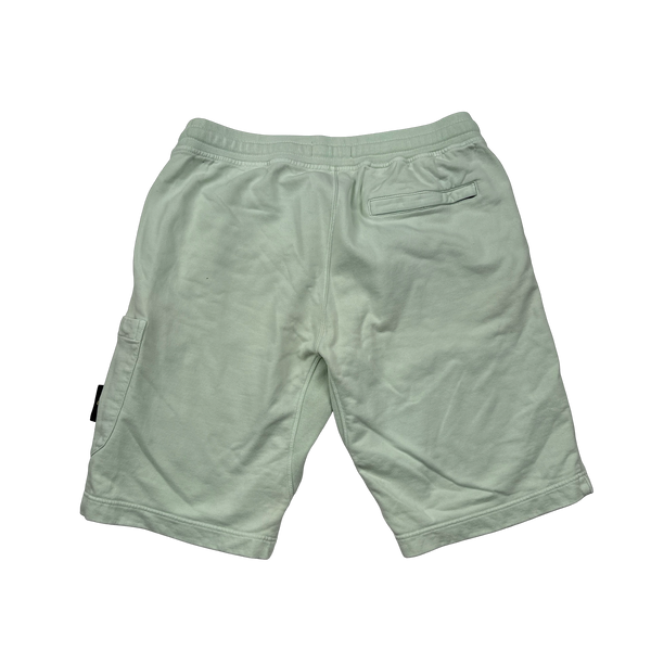 Stone Island 2018 Mint Cotton Fleece Shorts - XL