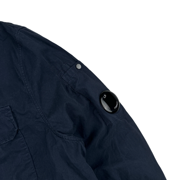 CP Company Navy Lens Viewer Overshirt - Large
