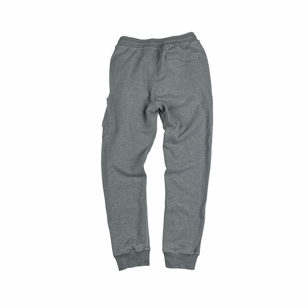 Stone Island 2021 Grey Tracksuit Bottoms - Small