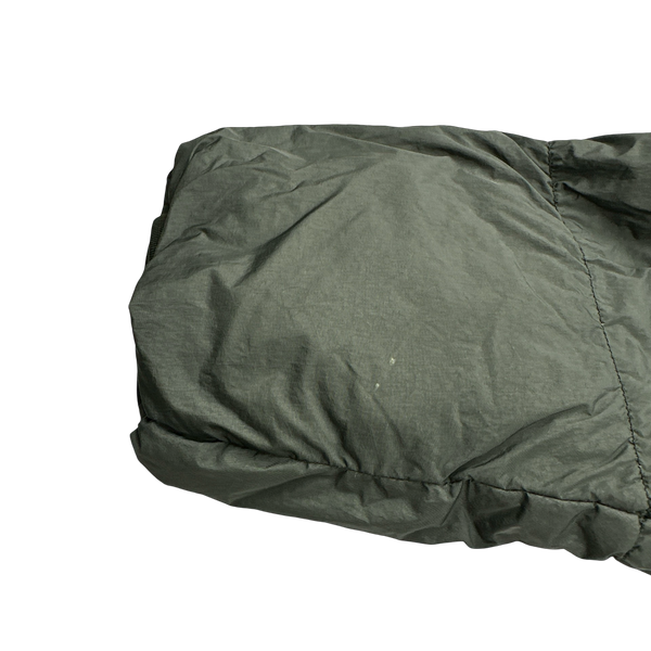 Stone Island 2020 Moss Green Crinkle Reps Puffer Jacket - Large