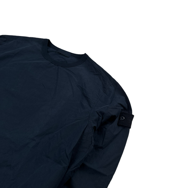 Stone Island 2019 Navy Ghost Piece Cotton Pullover Jumper - XL