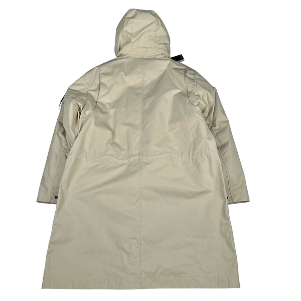 Stone Island 2024 Ventile Weatherproof Cotton Canvas Ghost Piece Down Filled Jacket - Large