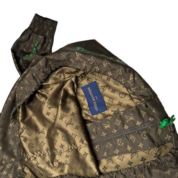 Louis Vuitton 2021 Monogram Nylon Tourist Vs Pursuit Windbreaker - XL