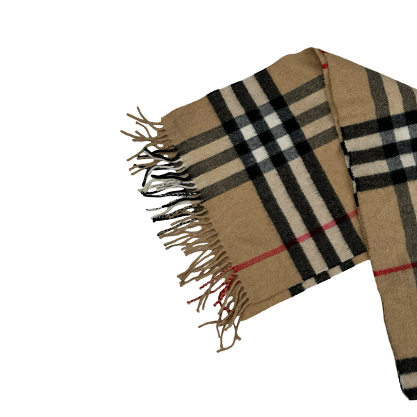 Burberry Cashmere Wool Scarf