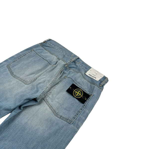 Stone Island 2011 Skinny Fit Light Wash Denim Jeans - 32"