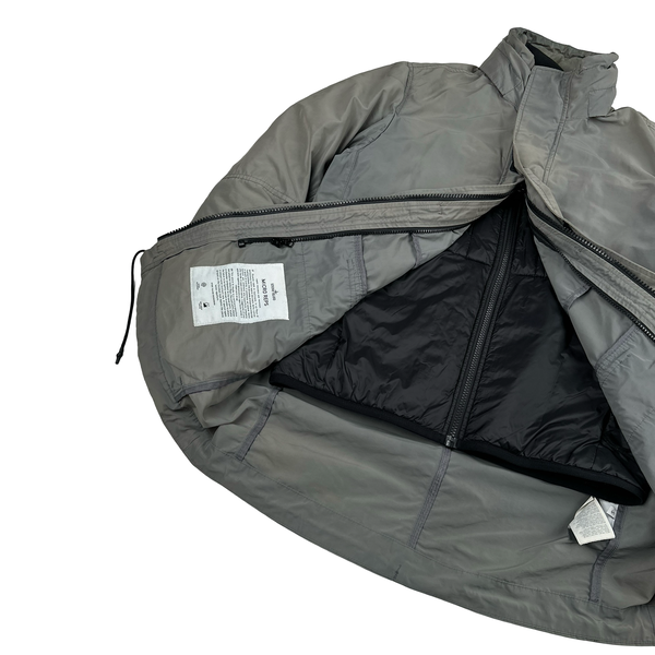 Stone Island 2017 Grey Micro Reps 2 In 1 Jacket - Small