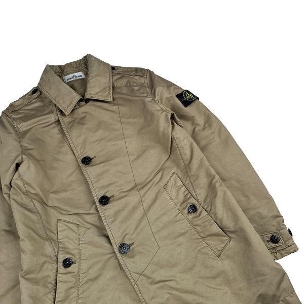 Stone Island 2013 Camel Quilted David TC Field Jacket - Medium