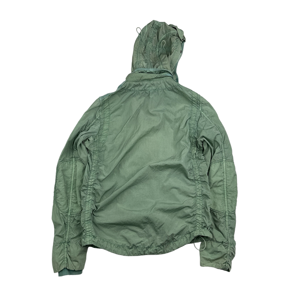 CP Company Mint Chrome Goggle Jacket - Medium