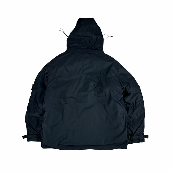 Stone Island Vintage 1996 Navy 3 In 1 Green Edged Dutch Rope Nylam Jacket - XL