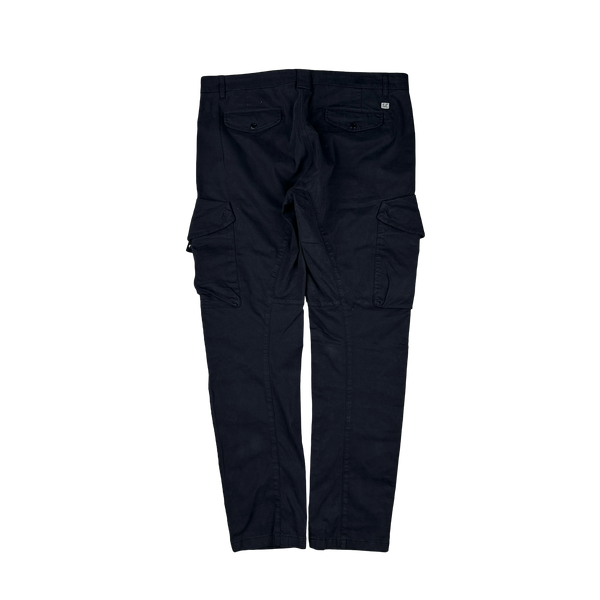 CP Company Navy Ergonomic Fit Cargo Trousers -  38"