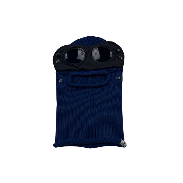 CP Company Navy Wool Goggle Balaclava