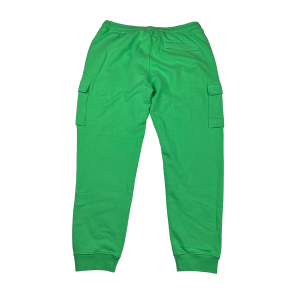Stone Island 2022 Green Cotton Cargo Joggers - XL