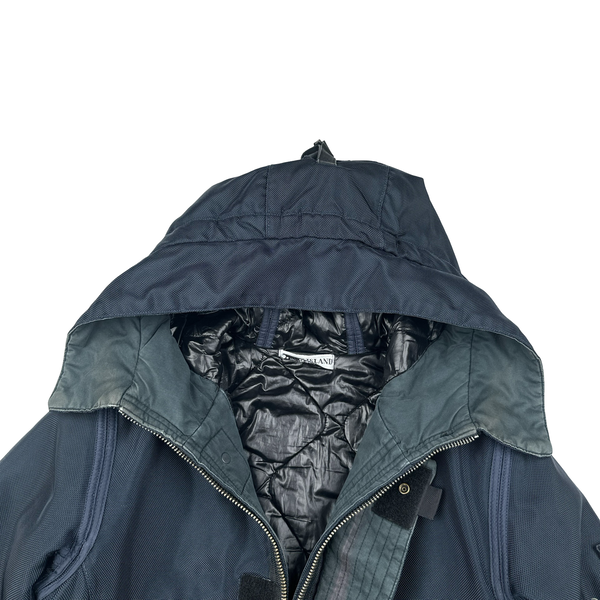 Stone Island 2010 Oxford Navy Nylon Jacket - Small