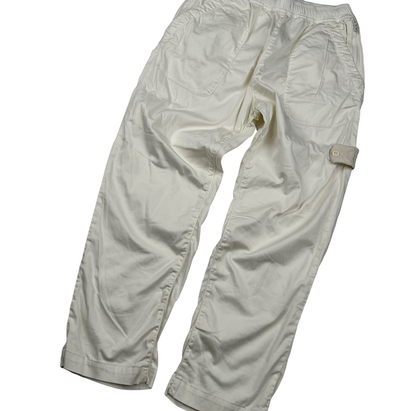 Stone Island 2022 Beige Ghost Cargo RE T Trousers - Small