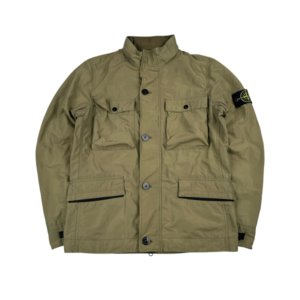 Stone Island 2017 Garment Dyed Micro Reps Field Jacket - Medium