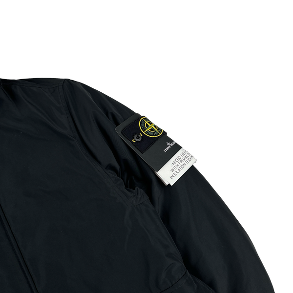 Stone Island 2019 Black Micro Reps Primaloft Jacket - Small
