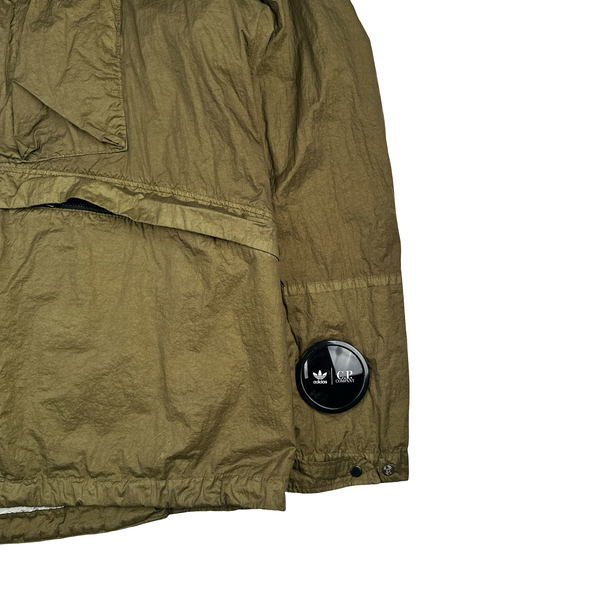 CP Company x Adidas Khaki Explorer Chrome Goggle Jacket - Large