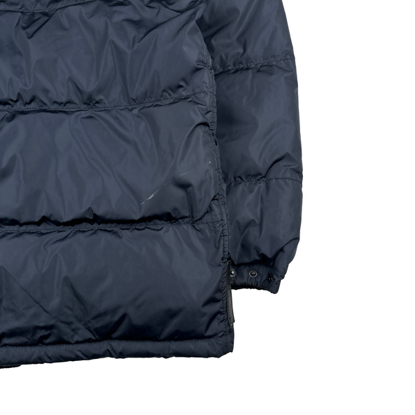 Prada Navy Nylon Padded Puffer Jacket - Large