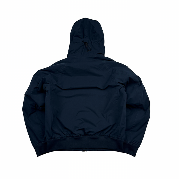 CP Company Navy Pro Tek Hooded Bomber Jacket - Medium