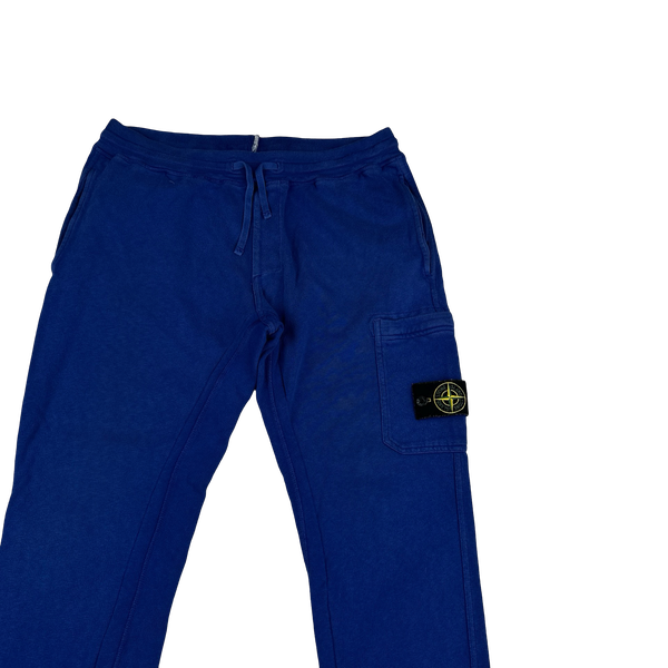 Stone Island 2015 Blue Cotton Joggers - Medium