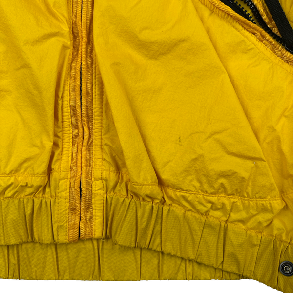 Stone Island 2011 Yellow Membrana TC Hooded Jacket - Large