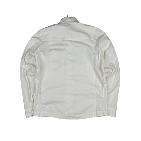 CP Company Cream Metropolis Series Overshirt - Medium