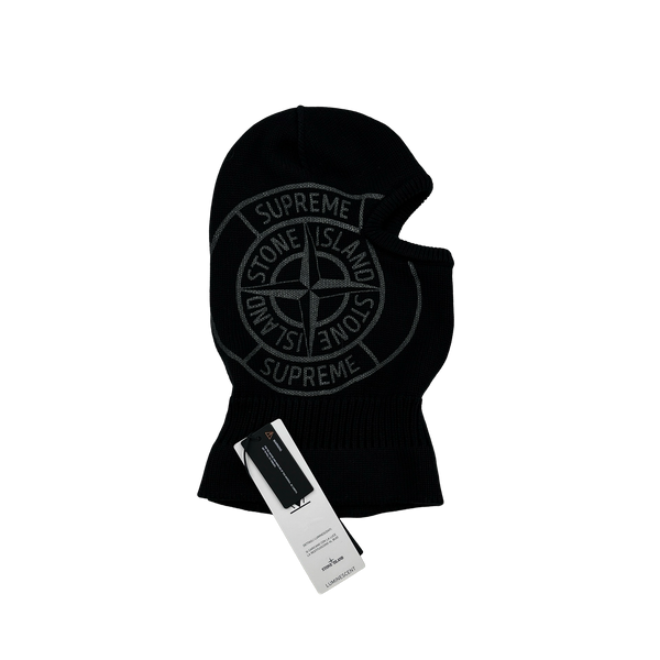 Stone Island x Supreme 2020 Luminescent Knitted Glow In The Dark Balaclava