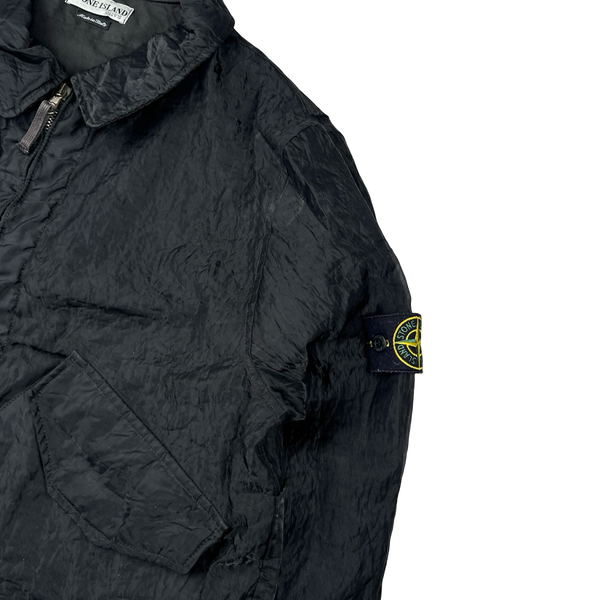 Stone Island 2001 Black Boxy Fit Jacket - Large