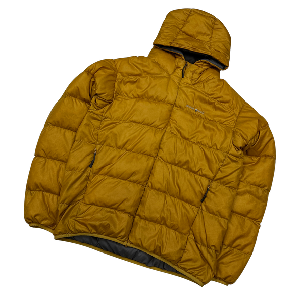 Montbell Yellow Superior Down Lightweight Puffer Jacket - Large