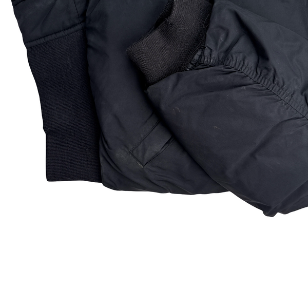Ralph Lauren Heavyweight Shearling Collared Down Bomber Jacket - Large