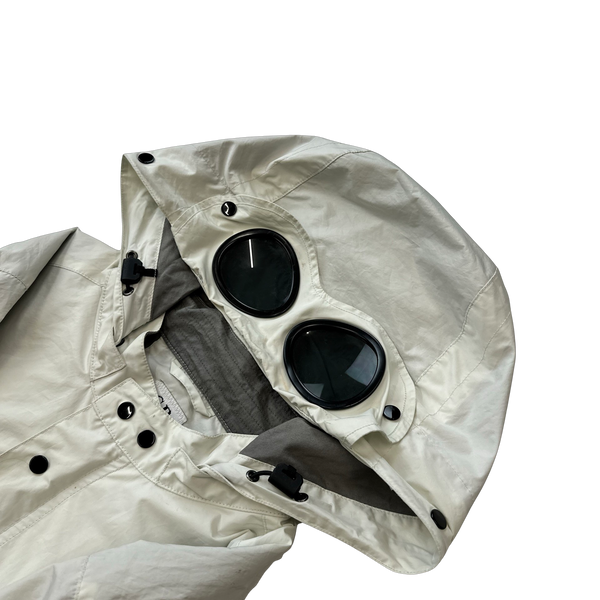 CP Company White Micro M Jacket - Medium