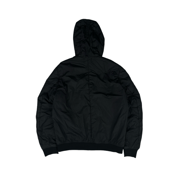Stone Island 2019 Black Crinkle Reps NY Jacket - XL