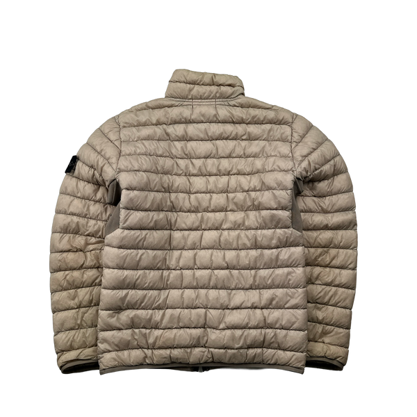 Stone island yarn down jacket discount