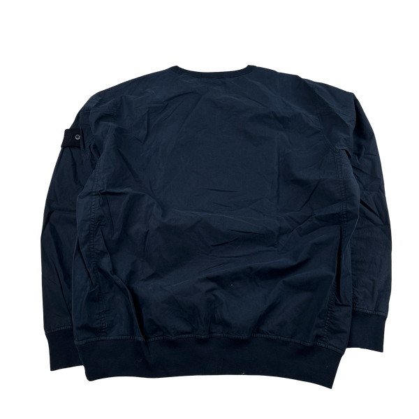 Stone Island 2019 Navy Ghost Piece Cotton Pullover Jumper - XL