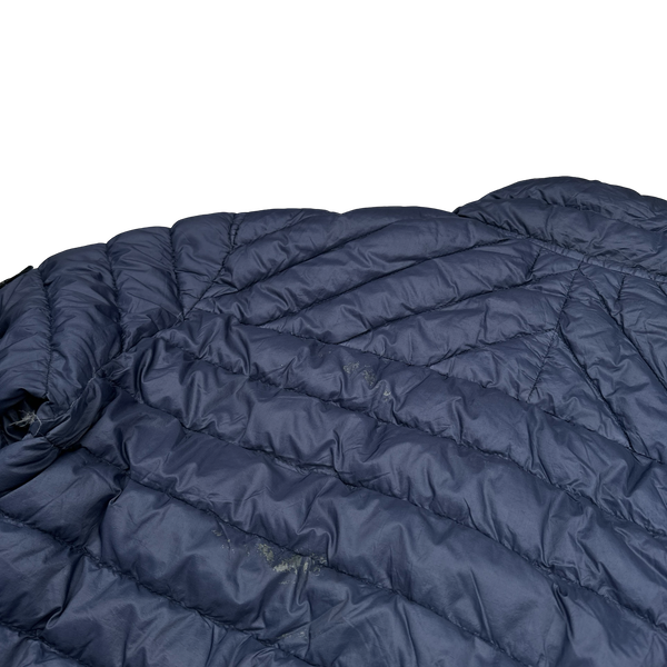 Stone Island 2016 Blue Garment Dyed Down Puffer Jacket - XL