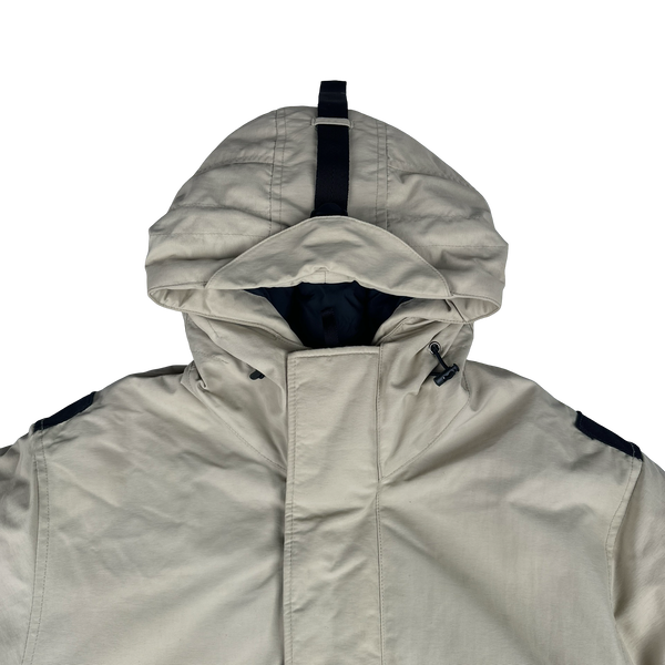 Armani Jeans 2000's Heavyweight Down Filled Long Puffer Jacket - Small