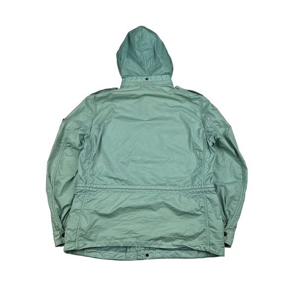Stone Island 2013 Mint Green Membrana TC Field Jacket - XL