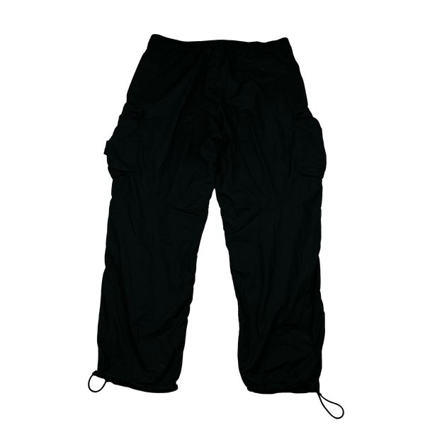 Stone Island 2019 LO Black Cotton Baggy Cargos - 36"