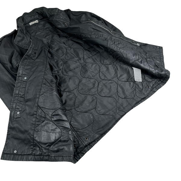 Stone Island 2008 Lino Flax Shoulder Badge Jacket - XL