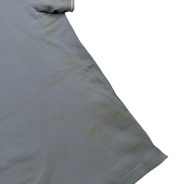 Stone Island Light Blue Short Sleeve Polo - 3XL