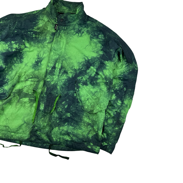 Nemen Tie Dye Green Zipped Jacket - Large